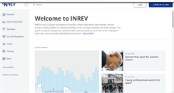 Desktop Screenshot of inrev.org