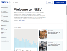 Tablet Screenshot of inrev.org